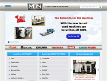 Tablet Screenshot of machinerynetwork.com